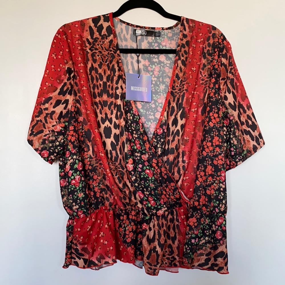 Missguided Plus Size Blouse